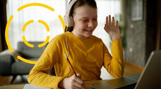 sogea broadband helping student access an online learning virtual classroom