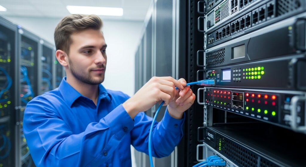 100Mb leased line install time